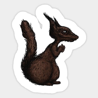 Squirrel Sticker